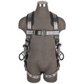 Safewaze PRO+ Slate Full Body Harness: Alu 3D, Alu QC Chest, TB Legs, L 020-1207